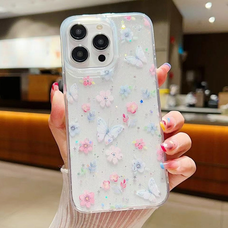 Fresh Small Floral Epoxy TPU Phone Case, For iPhone 7 / 8 / SE 2022, For iPhone 13 Pro Max, For iPhone 13 Pro, For iPhone 13