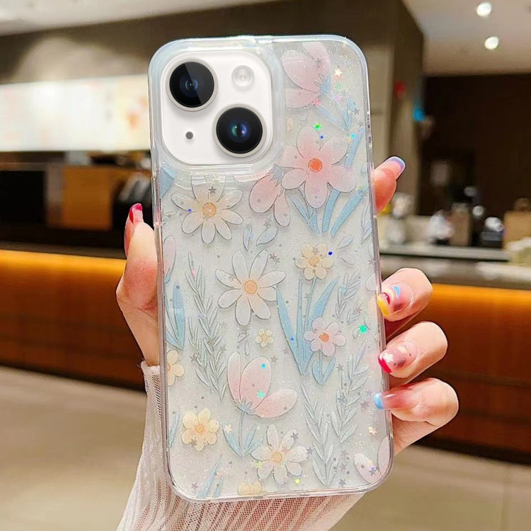 Fresh Small Floral Epoxy TPU Phone Case, For iPhone 7 / 8 / SE 2022, For iPhone 13 Pro Max, For iPhone 13 Pro, For iPhone 13