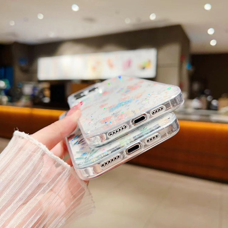 Fresh Small Floral Epoxy TPU Phone Case, For iPhone 12, For iPhone 12 Pro Max, For iPhone 12 Pro, For iPhone 11 Pro Max