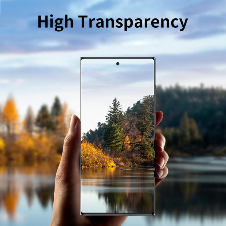 1pc For Samsung Galaxy S23 Ultra 5G ENKAY 9H Rear Camera Lens Tempered Glass Film(Black)