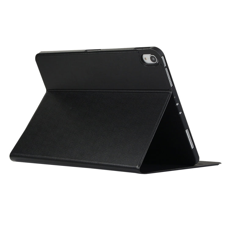 For iPad 2025 / 2022 ENKAY PC Back Cover Smart Leather Tablet Case with Pen Slot & Holder(Dark Blue)