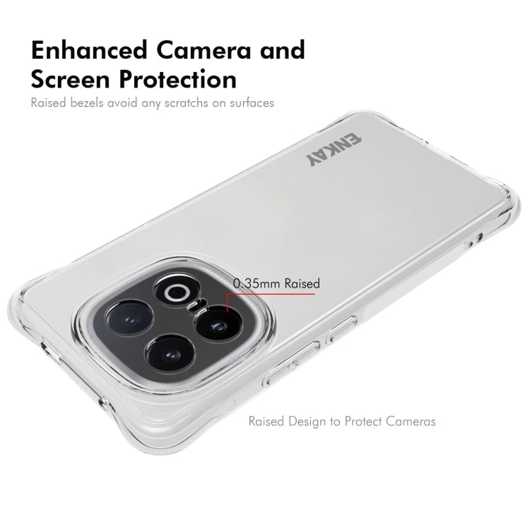 For vivo iQOO 13 ENKAY Hat-Prince Transparent TPU Shockproof Phone Case