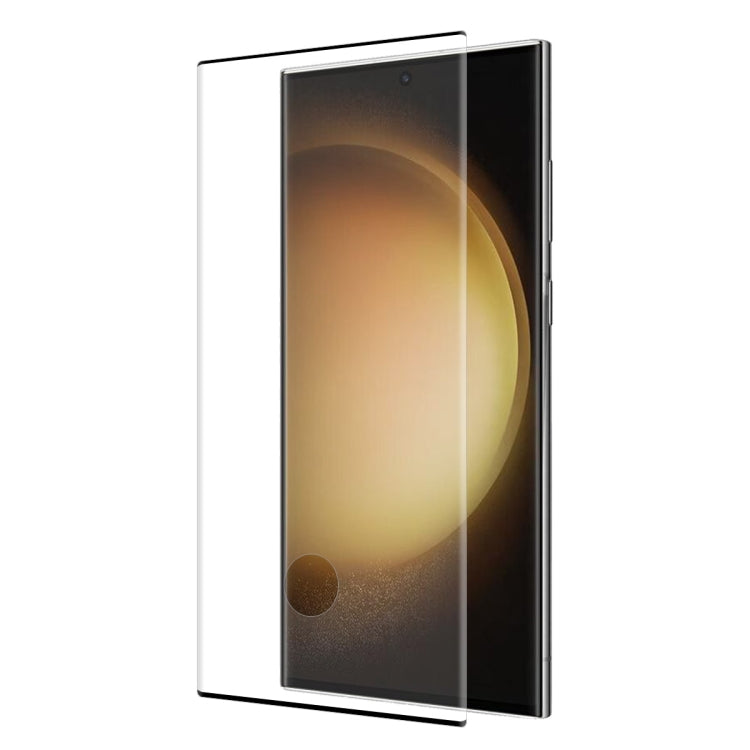 For Samsung Galaxy S23 Ultra 5G ENKAY 3D Hot Bending Explosion-proof Full Tempered Glass Film, 1pc, 2pcs, 5pcs
