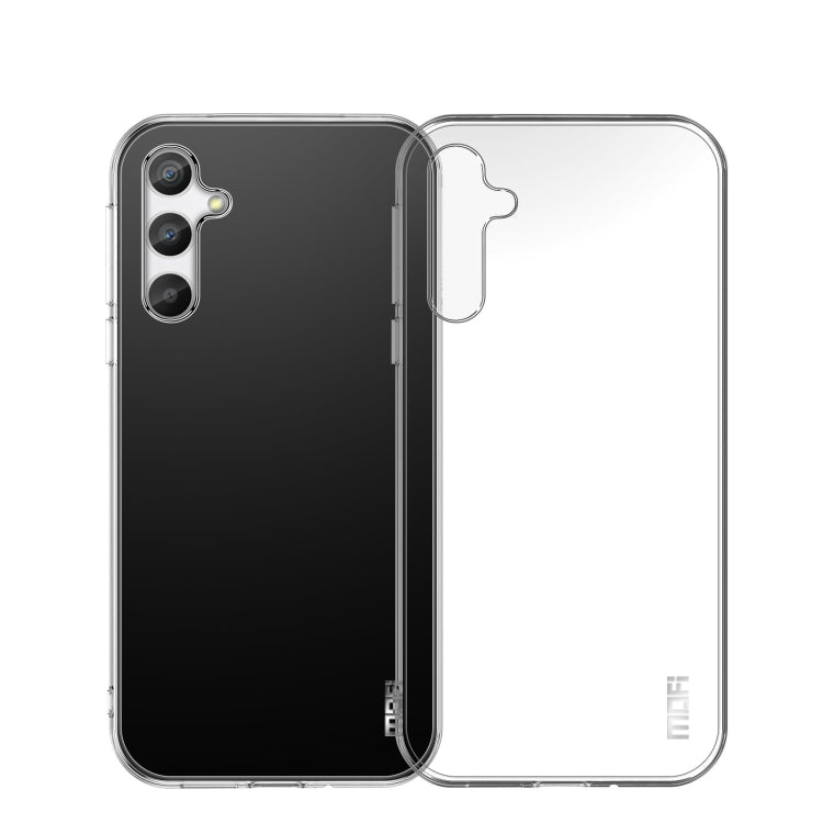 MOFI Ming series Fully Transparent Ultra-thin TPU Soft Shell All-round Protective Shell, For Samsung Galaxy A14 5G, For Samsung Galaxy A34 5G