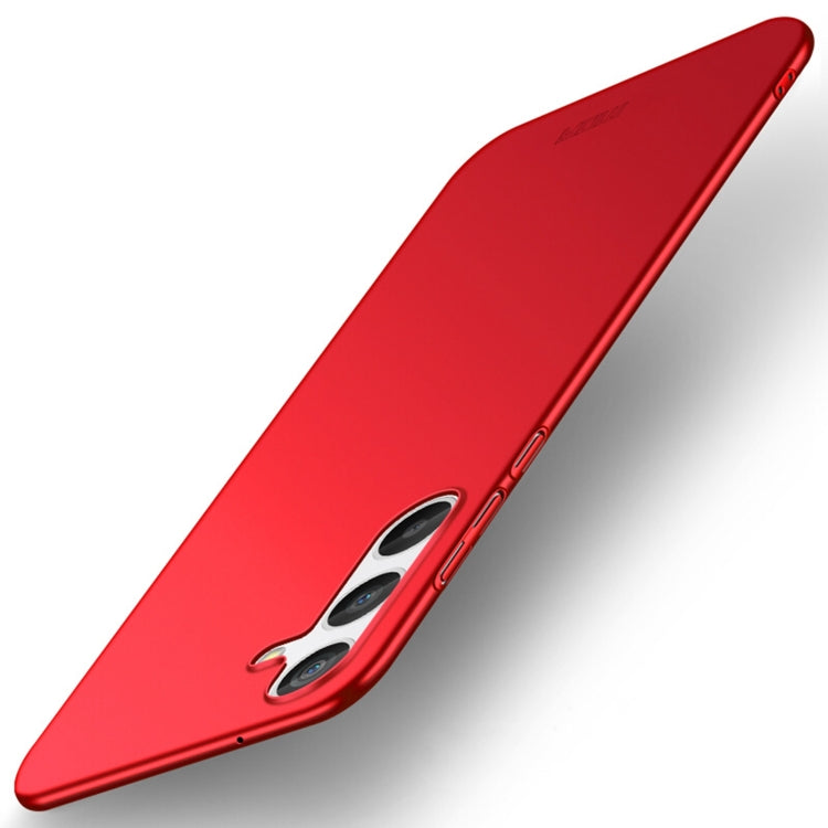 For Samsung Galaxy A34 5G MOFI Frosted PC Ultra-thin Hard Phone Case(Red)