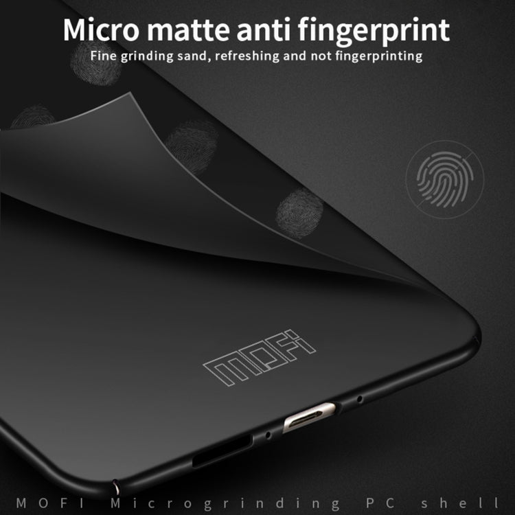 For Samsung Galaxy A35 5G MOFI Frosted PC Ultra-thin Hard Phone Case(Black)