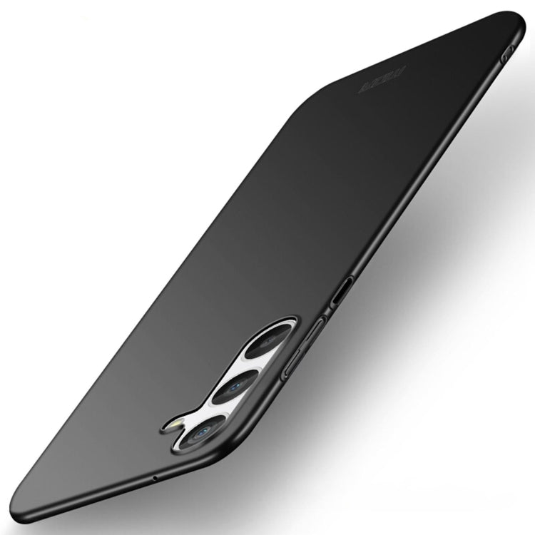 For Samsung Galaxy A25 5G MOFI Frosted PC Ultra-thin Hard Phone Case(Black)