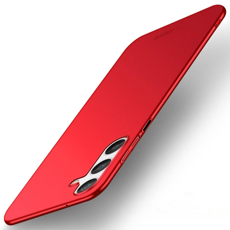 For Samsung Galaxy A25 5G MOFI Frosted PC Ultra-thin Hard Phone Case(Red)