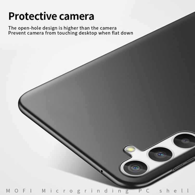 For Samsung Galaxy A25 5G MOFI Frosted PC Ultra-thin Hard Phone Case(Red)