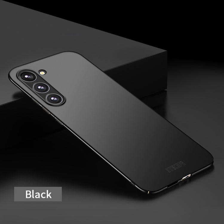 For Samsung Galaxy S24 FE 5G MOFI Frosted PC Ultra-thin Hard Phone Case(Black)