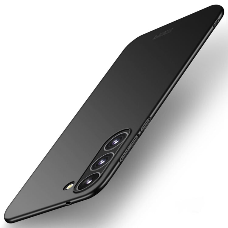 For Samsung Galaxy S25+ 5G MOFI Frosted PC Ultra-thin Hard Phone Case(Black)