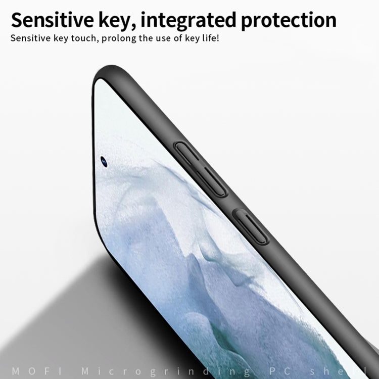 For Samsung Galaxy S25+ 5G MOFI Frosted PC Ultra-thin Hard Phone Case(Black)