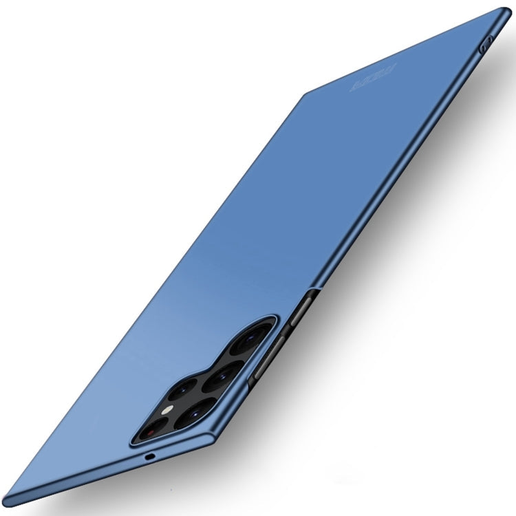 For Samsung Galaxy S25 Ultra 5G MOFI Frosted PC Ultra-thin Hard Phone Case(Blue)
