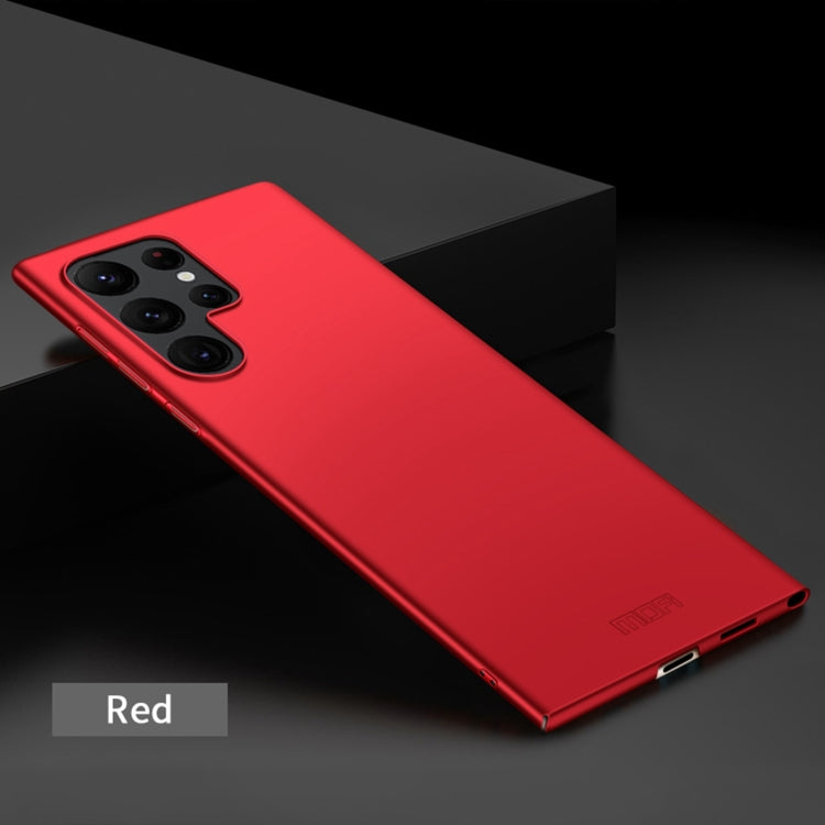 For Samsung Galaxy S25 Ultra 5G MOFI Frosted PC Ultra-thin Hard Phone Case(Red)