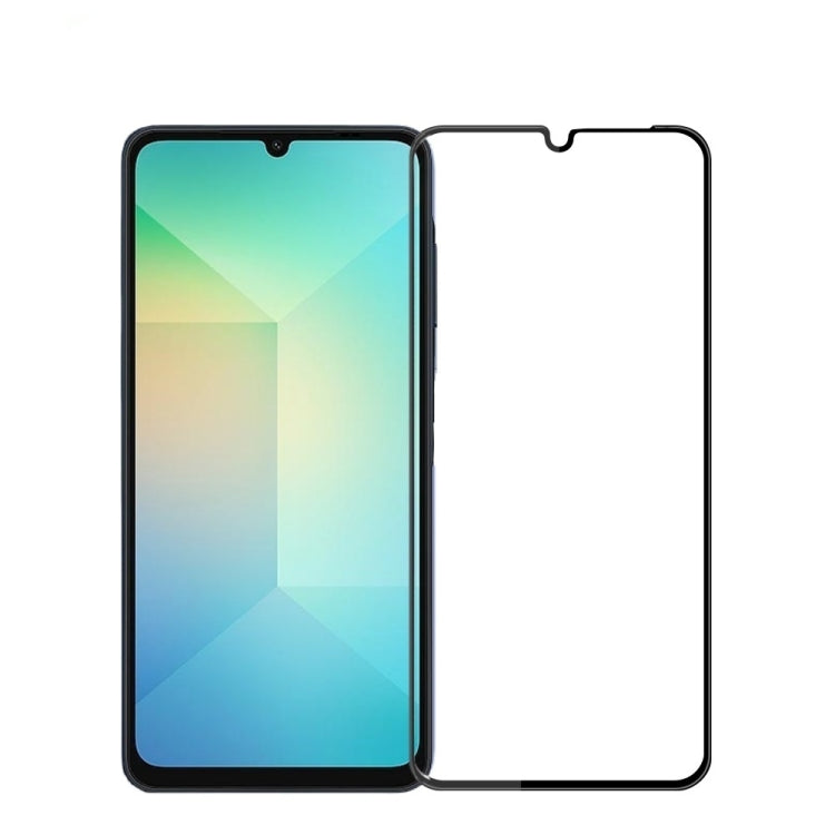 For Samsung Galaxy A26 5G MOFI 9H 3D Explosion-proof Curved Screen Tempered Glass Film(Black)