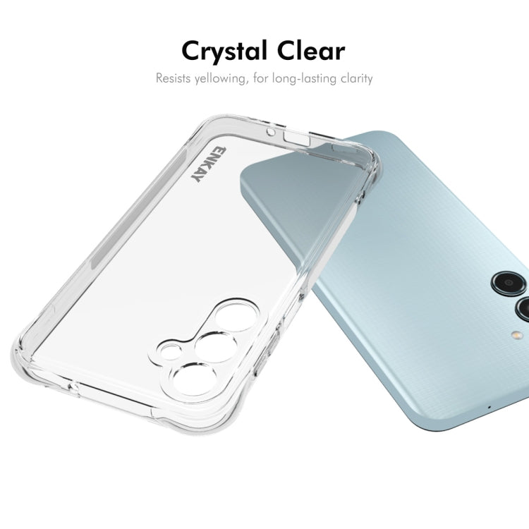 For Samsung Galaxy M35 ENKAY Hat-Prince Transparent TPU Shockproof Phone Case