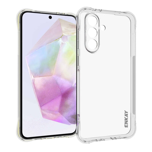 For Galaxy A36 5G ENKAY Hat-Prince Transparent TPU Shockproof Phone Case