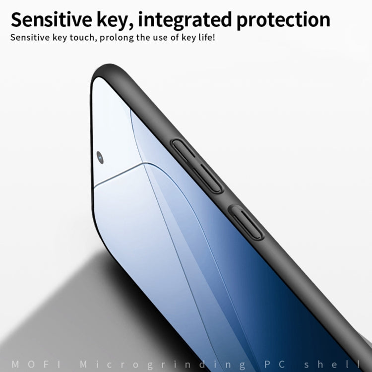 For Xiaomi 14 Pro MOFI Micro-Frosted PC Ultra-thin Hard Phone Case(Black)