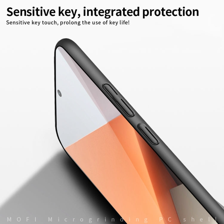 For Xiaomi Redmi Note 13 Pro+ MOFI Micro-Frosted PC Ultra-thin Hard Phone Case(Blue)