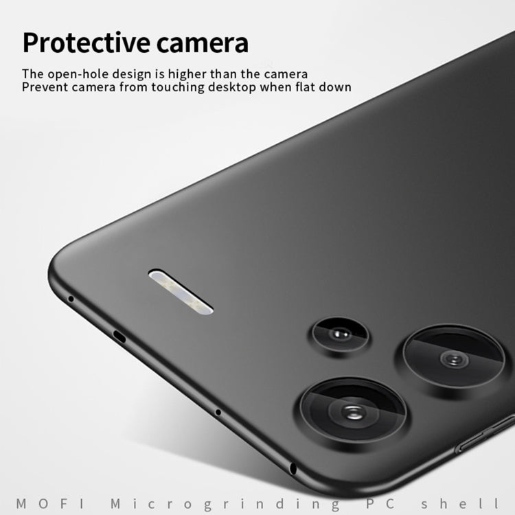 For Xiaomi Redmi Note 13 Pro+ MOFI Micro-Frosted PC Ultra-thin Hard Phone Case(Red)