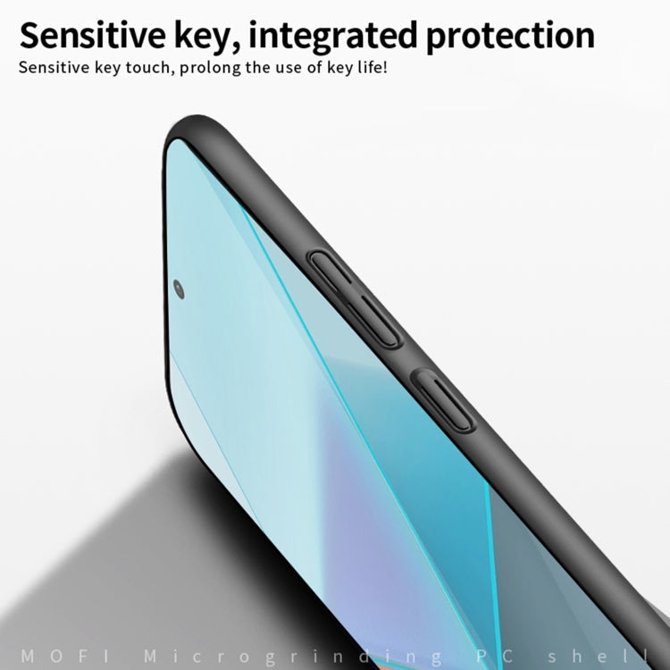 For Xiaomi Redmi Note 13 Pro 5G MOFI Micro-Frosted PC Ultra-thin Hard Phone Case(Blue)