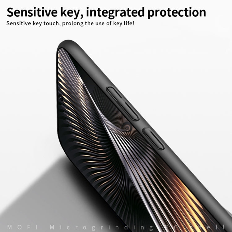 For Xiaomi Poco F6 / Redmi Turbo 3 MOFI Micro-Frosted PC Ultra-thin Hard Phone Case(Black)