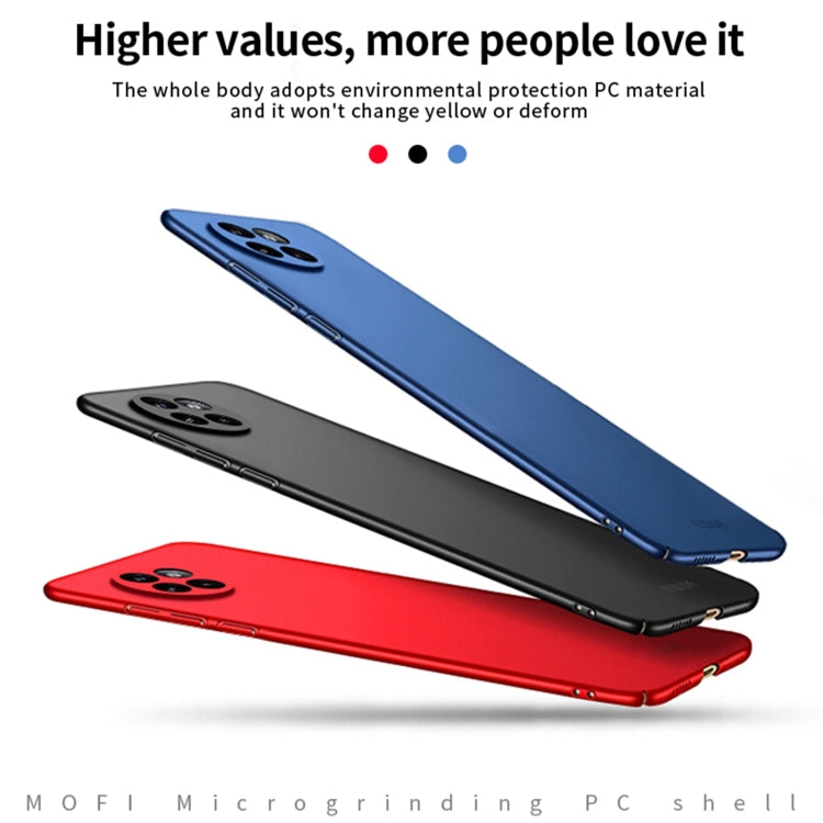 For Xiaomi Civi 4 Pro MOFI Micro-Frosted PC Ultra-thin Hard Phone Case(Black)
