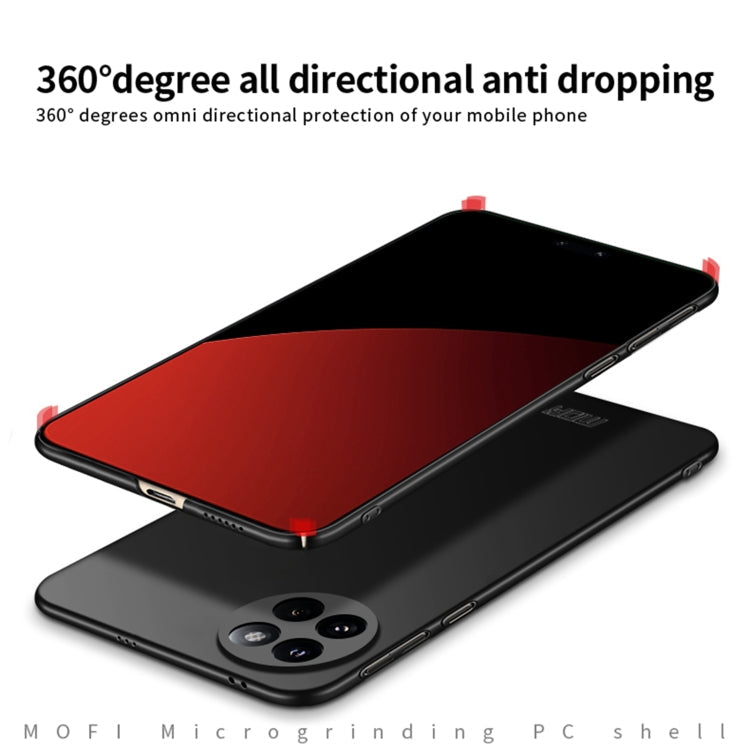 For Xiaomi Civi 4 Pro MOFI Micro-Frosted PC Ultra-thin Hard Phone Case(Red)