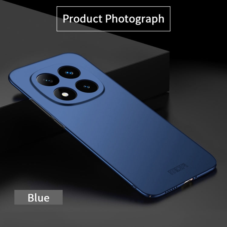 For Xiaomi Redmi Note 14 Pro+ MOFI Micro-Frosted PC Ultra-thin Hard Phone Case(Blue)