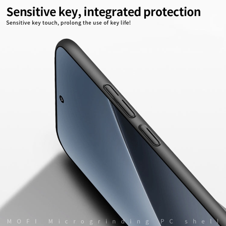 For Xiaomi 15 MOFI Micro-Frosted PC Ultra-thin Hard Phone Case(Blue)