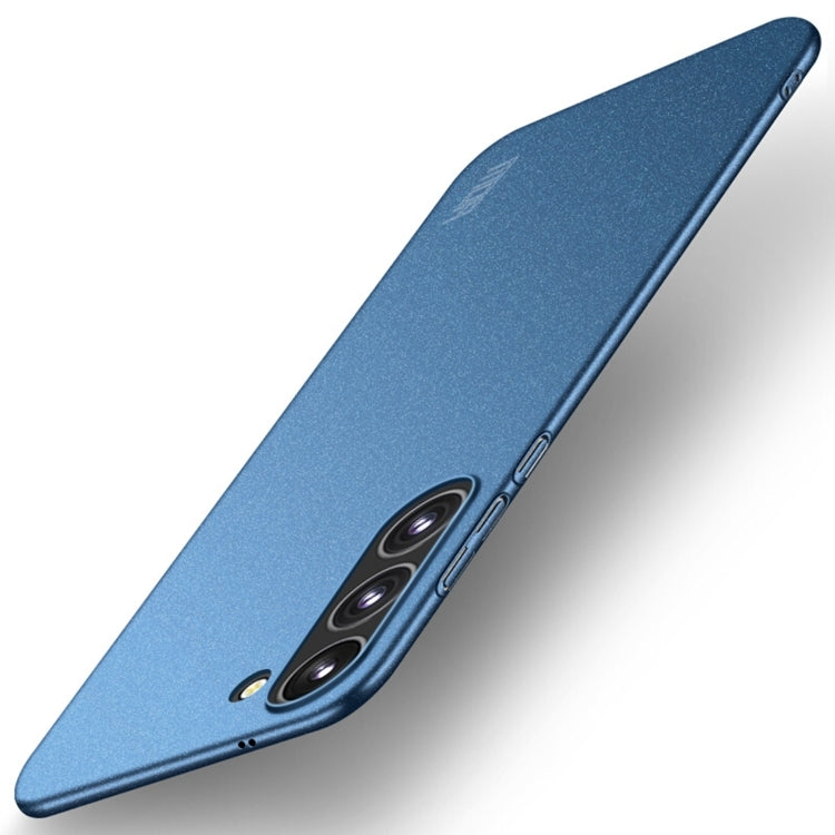 For Samsung Galaxy S24 FE 5G MOFI Fandun Series Frosted PC Ultra-thin All-inclusive Phone Case(Blue)