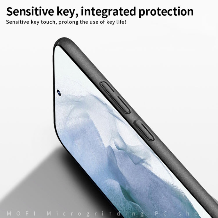 For Samsung Galaxy S24 FE 5G MOFI Fandun Series Frosted PC Ultra-thin All-inclusive Phone Case(Blue)
