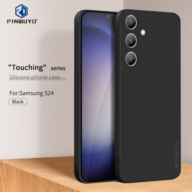 PINWUYO Sense Series Liquid Silicone TPU Phone Case, For Samsung Galaxy S24 5G, For Samsung Galaxy A34 5G, For Samsung Galaxy A54 5G