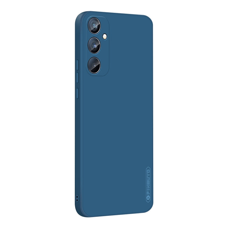 For Samsung Galaxy A35 5G PINWUYO Sense Series Liquid Silicone TPU Phone Case(Blue)