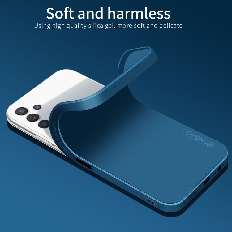 For Samsung Galaxy F15 / M15 PINWUYO Sense Series Liquid Silicone TPU Phone Case(Blue)