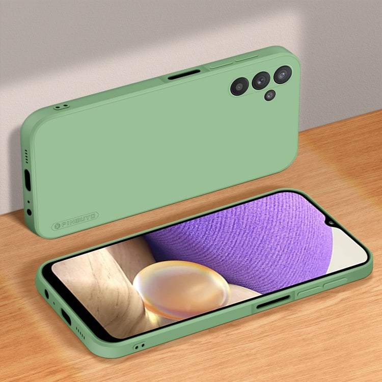 For Samsung Galaxy F15 / M15 PINWUYO Sense Series Liquid Silicone TPU Phone Case(Green)