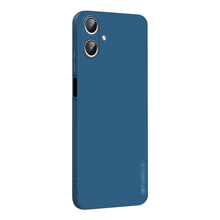 For Samsung Galaxy A06 4G PINWUYO Sense Series Liquid Silicone TPU Phone Case(Blue)