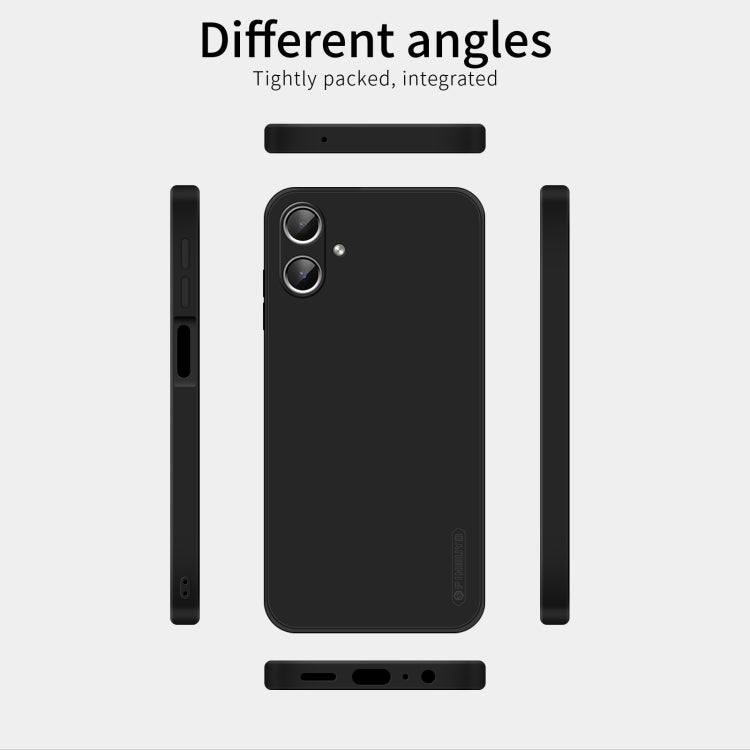 For Samsung Galaxy A06 4G PINWUYO Sense Series Liquid Silicone TPU Phone Case(Blue)