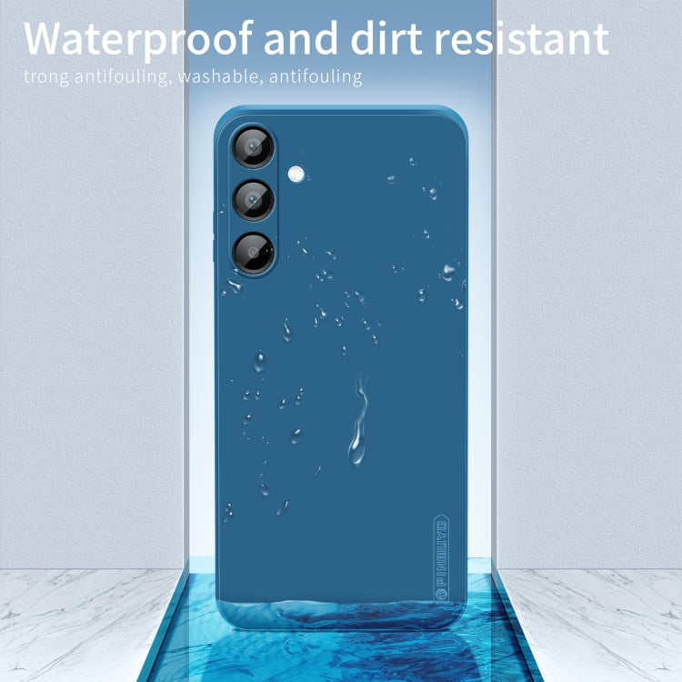 For Samsung Galaxy A16 5G PINWUYO Sense Series Liquid Silicone TPU Phone Case(Black)