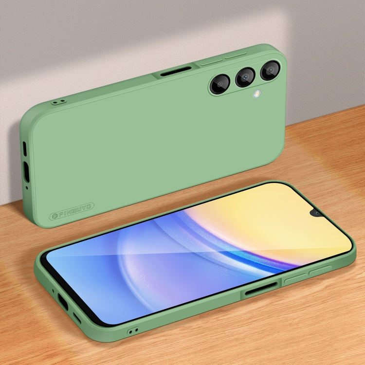 For Samsung Galaxy A16 5G PINWUYO Sense Series Liquid Silicone TPU Phone Case(Green)