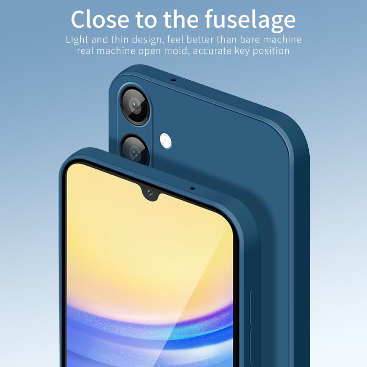 For Samsung Galaxy A26 5G PINWUYO Sense Series Liquid Silicone TPU Phone Case(Blue)