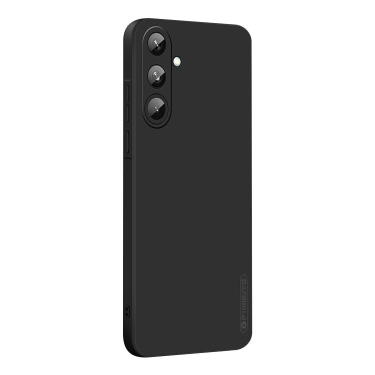 For Samsung Galaxy A36 PINWUYO Sense Series Liquid Silicone TPU Phone Case(Black)