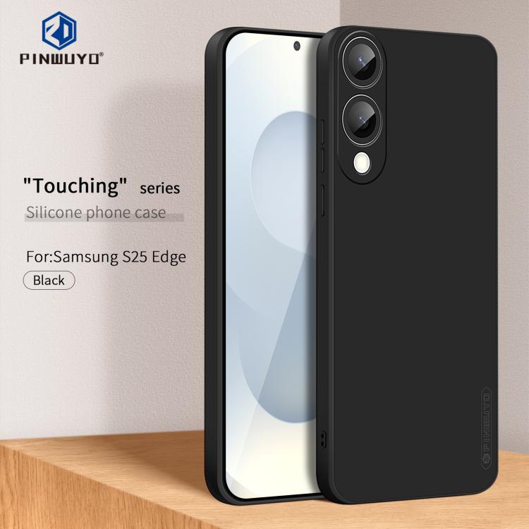 PINWUYO Sense Series Liquid Silicone TPU Phone Case, For Samsung Galaxy S25 Edge 5G, For Samsung Galaxy A06 5G, For Samsung Galaxy A56 5G, For Samsung Galaxy A26 5G, For Samsung Galaxy A36, For Samsung Galaxy S25 5G, For Samsung Galaxy S25+ 5G         ...