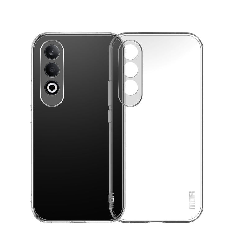 For OPPO K12 / OnePlus Ace 4 MOFI Ming Series Transparent Ultra-thin TPU Phone Case(Transparent)