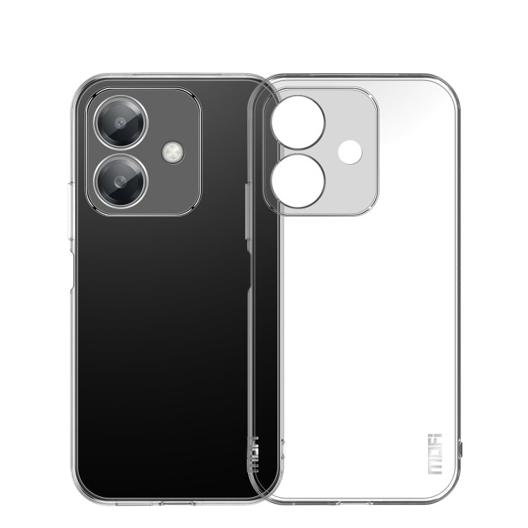 For OPPO A3x Global MOFI Ming Series Transparent Ultra-thin TPU Phone Case(Transparent)