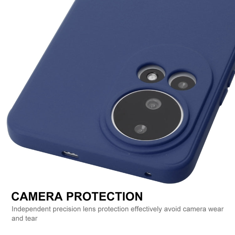 For Huawei nova 12 Pro ENKAY Hat-Prince Liquid Silicone Shockproof Protective Soft Case(Black)