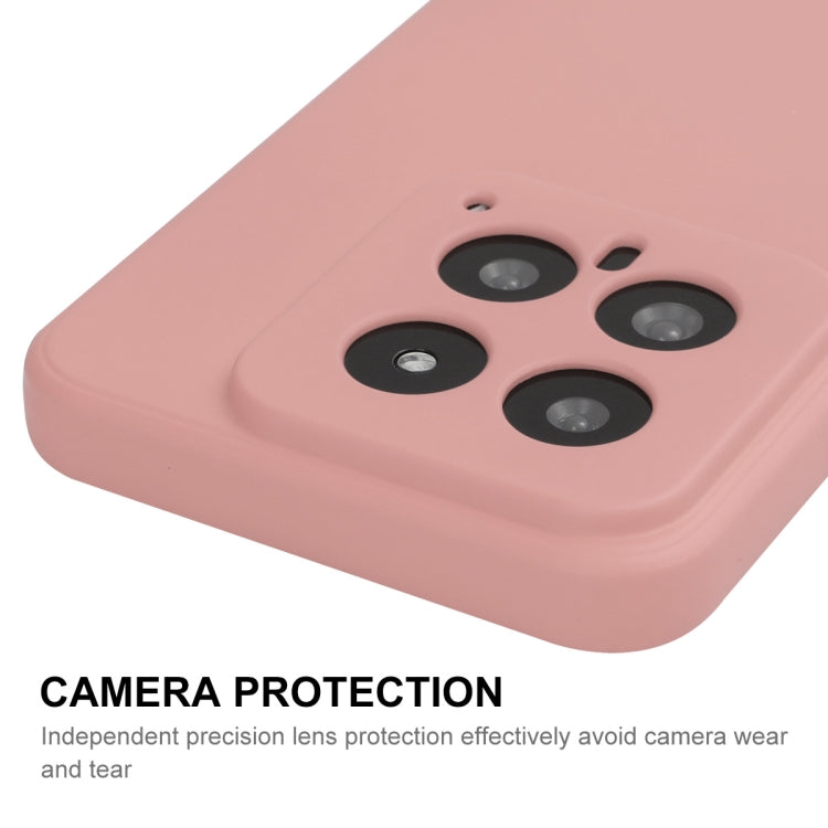For Xiaomi 14 ENKAY Hat-Prince Liquid Silicone Shockproof Soft Phone Case(Dark Blue)