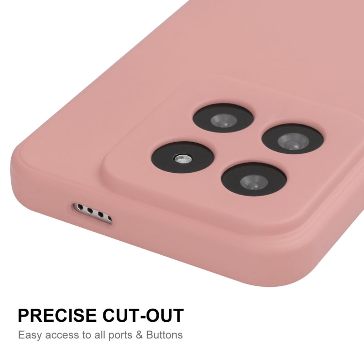 For Xiaomi 14 Pro ENKAY Hat-Prince Liquid Silicone Shockproof Soft Phone Case(Dark Blue)