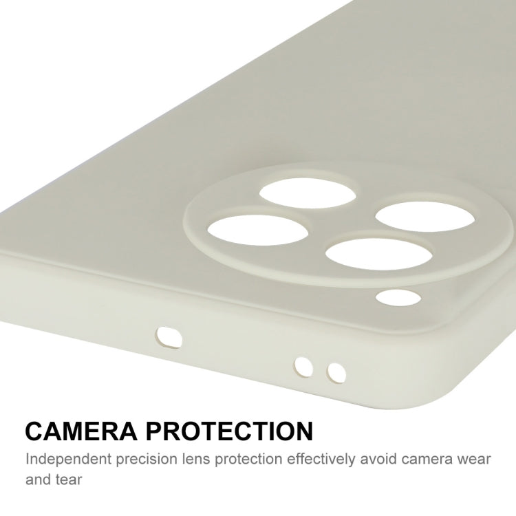 For OnePlus 12 ENKAY Liquid Silicone Soft Shockproof Phone Case(Beige)