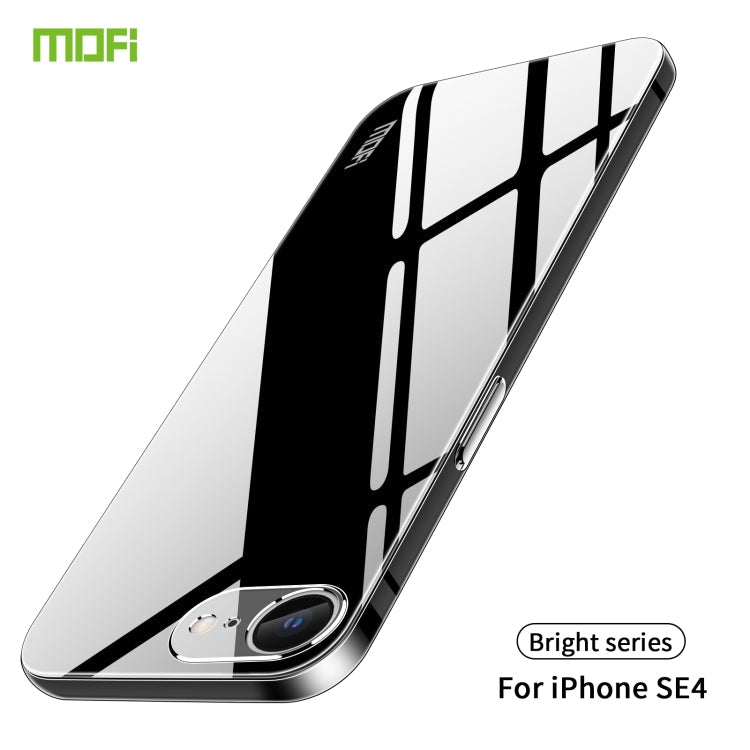 For iPhone 17e / 16e MOFI Ming Series Ultra-thin TPU Phone Case(Transparent)